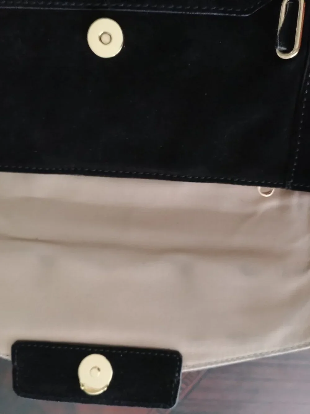 Talbots suede envelope